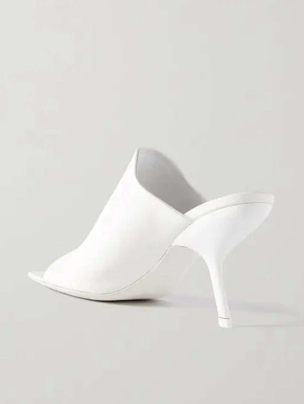 FERRAGAMO Era Leather Slide Sandals Mules White Women's US 8.5 Org $1,090 - Picture 3 of 16